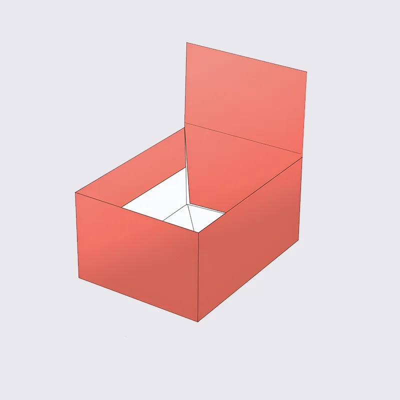 Custom 1-2-3 Bottom Display Box