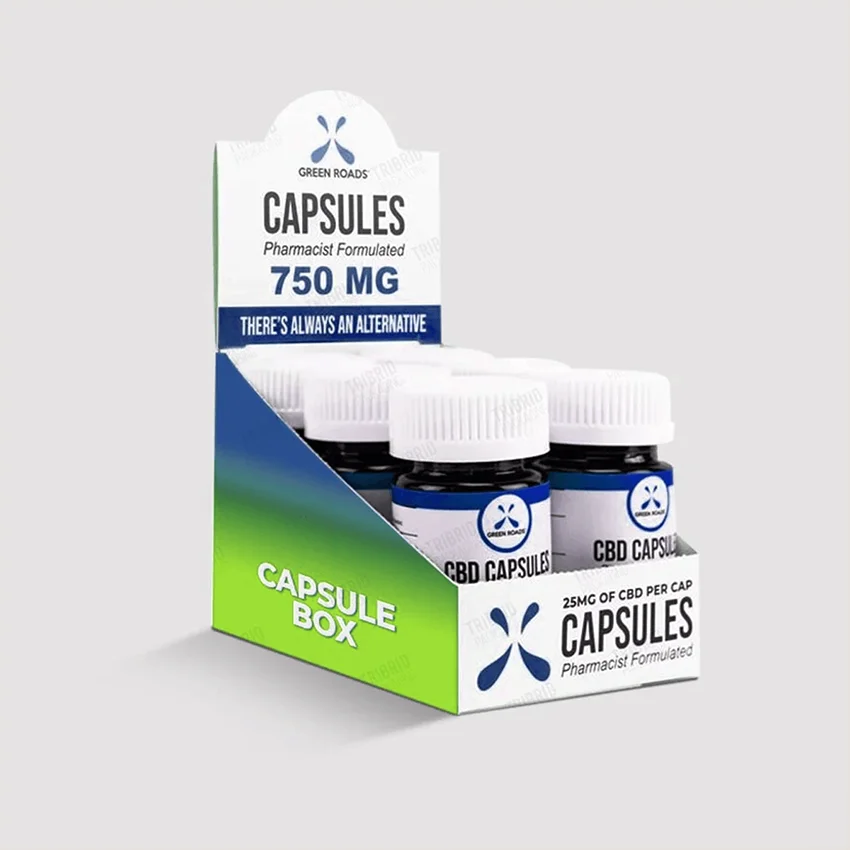 Custom CBD Capsule Boxes