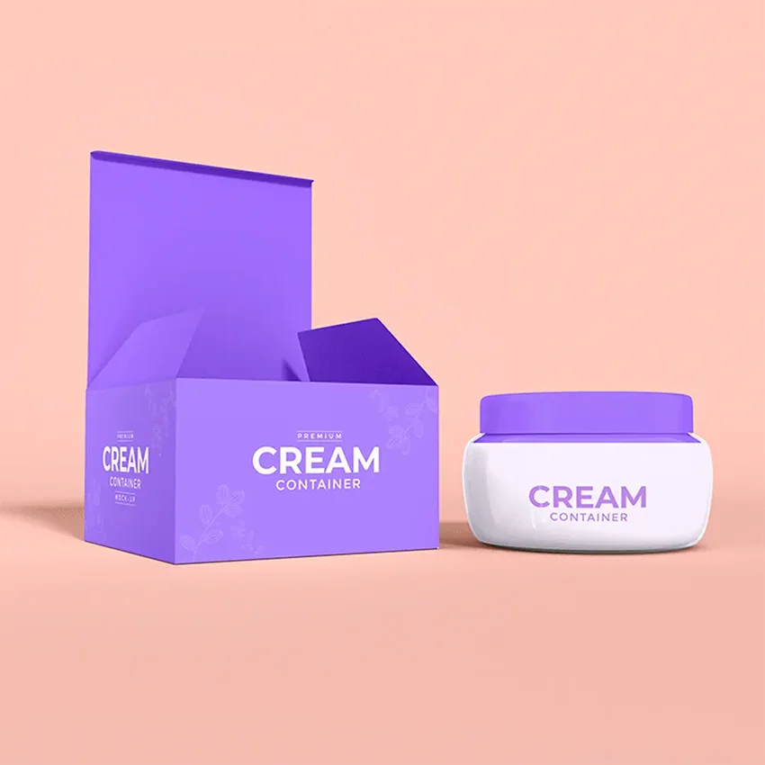 Custom Cream Boxes