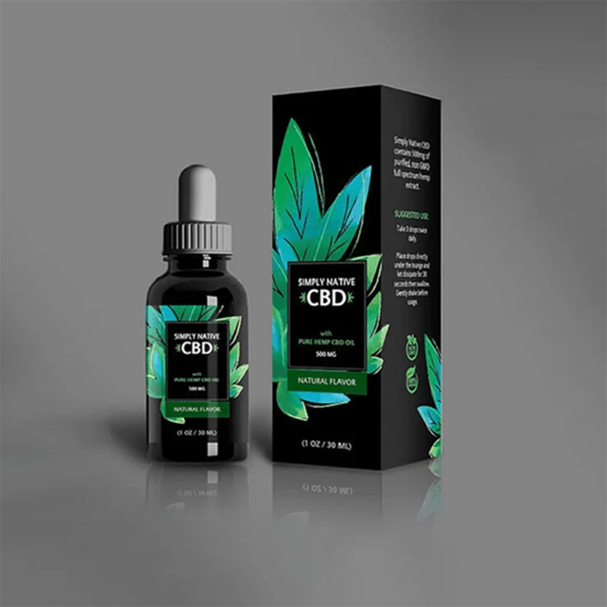 Custom Hemp Oil Boxes