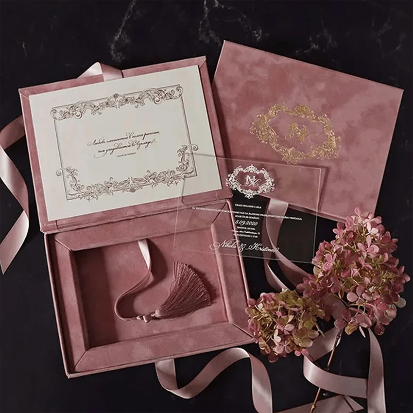 Custom Invitation Boxes