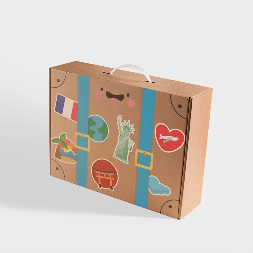 Custom Suitcase Boxes
