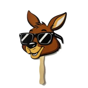 Face Cutout Hand Fans